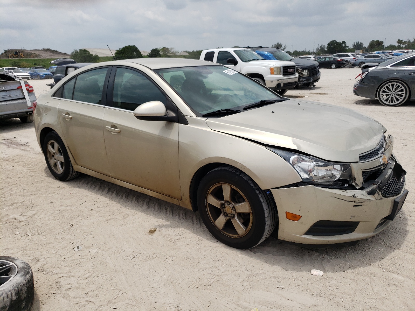 2014 Chevrolet Cruze Lt vin: 1G1PK5SB7E7391093