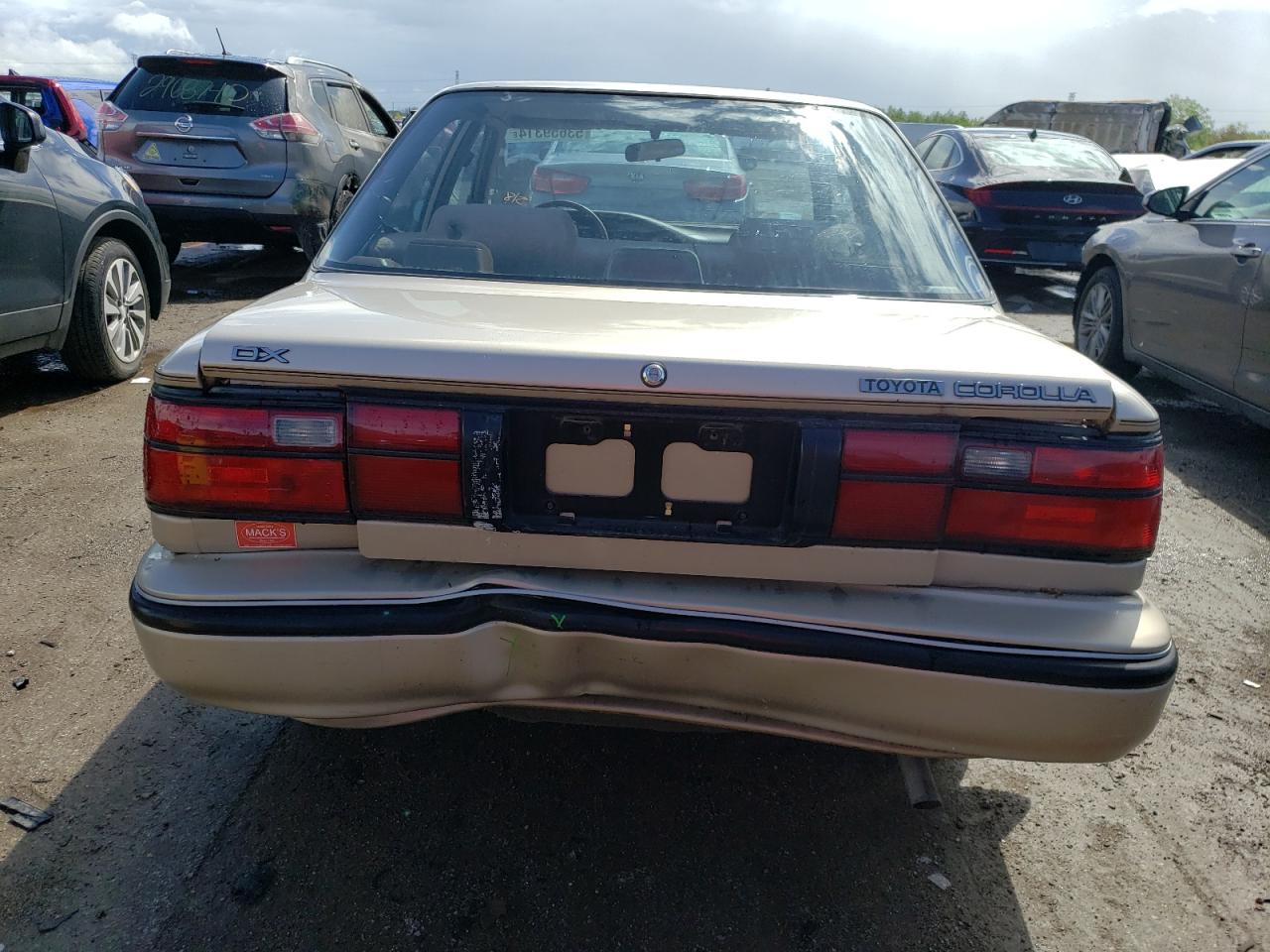 1991 Toyota Corolla Dlx VIN: 1NXAE94A4MZ261638 Lot: 53659314