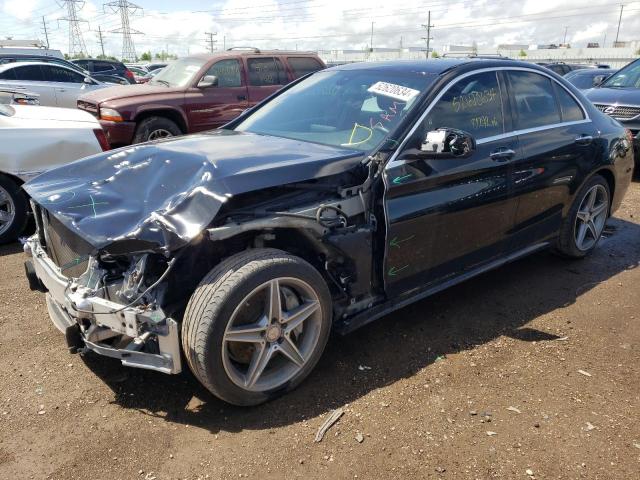  MERCEDES-BENZ C-CLASS 2015 Чорний