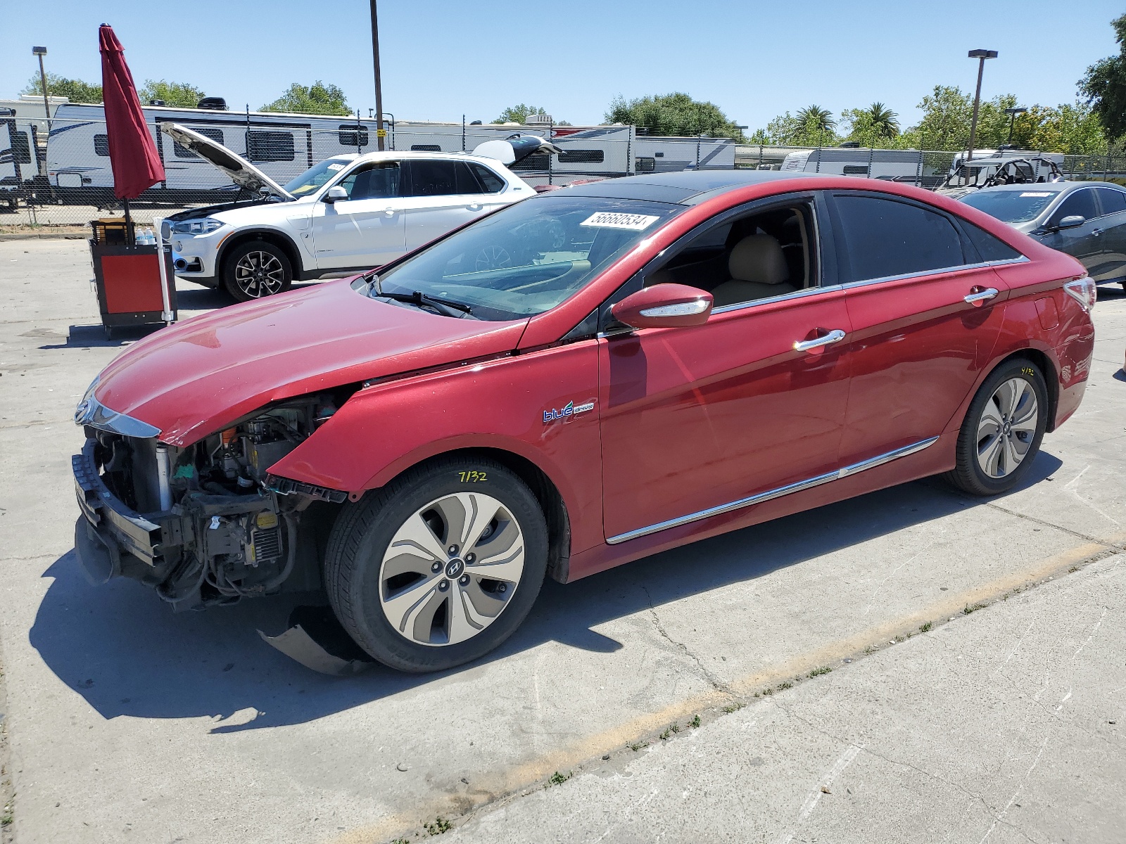 2015 Hyundai Sonata Hybrid vin: KMHEC4A47FA127591