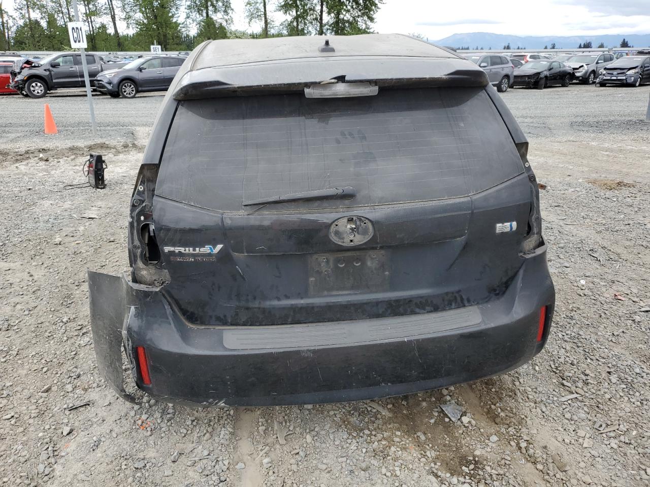 2013 Toyota Prius V VIN: JTDZN3EUXD3237119 Lot: 54568744