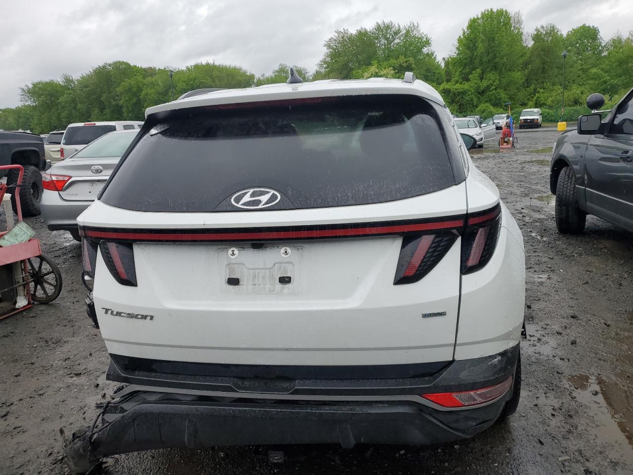 2022 Hyundai Tucson Sel VIN: 5NMJCCAE9NH154544 Lot: 55143044