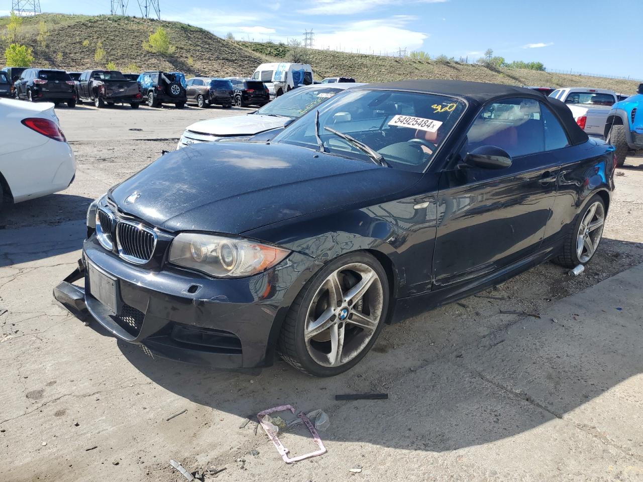 2009 BMW 135 I VIN: WBAUN93599VK40529 Lot: 54925484