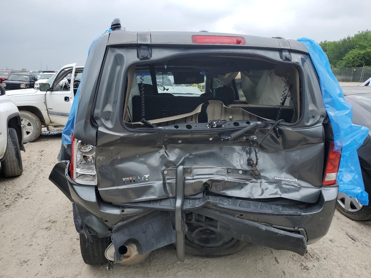 2009 Honda Pilot Touring VIN: 5FNYF38819B019569 Lot: 54923774