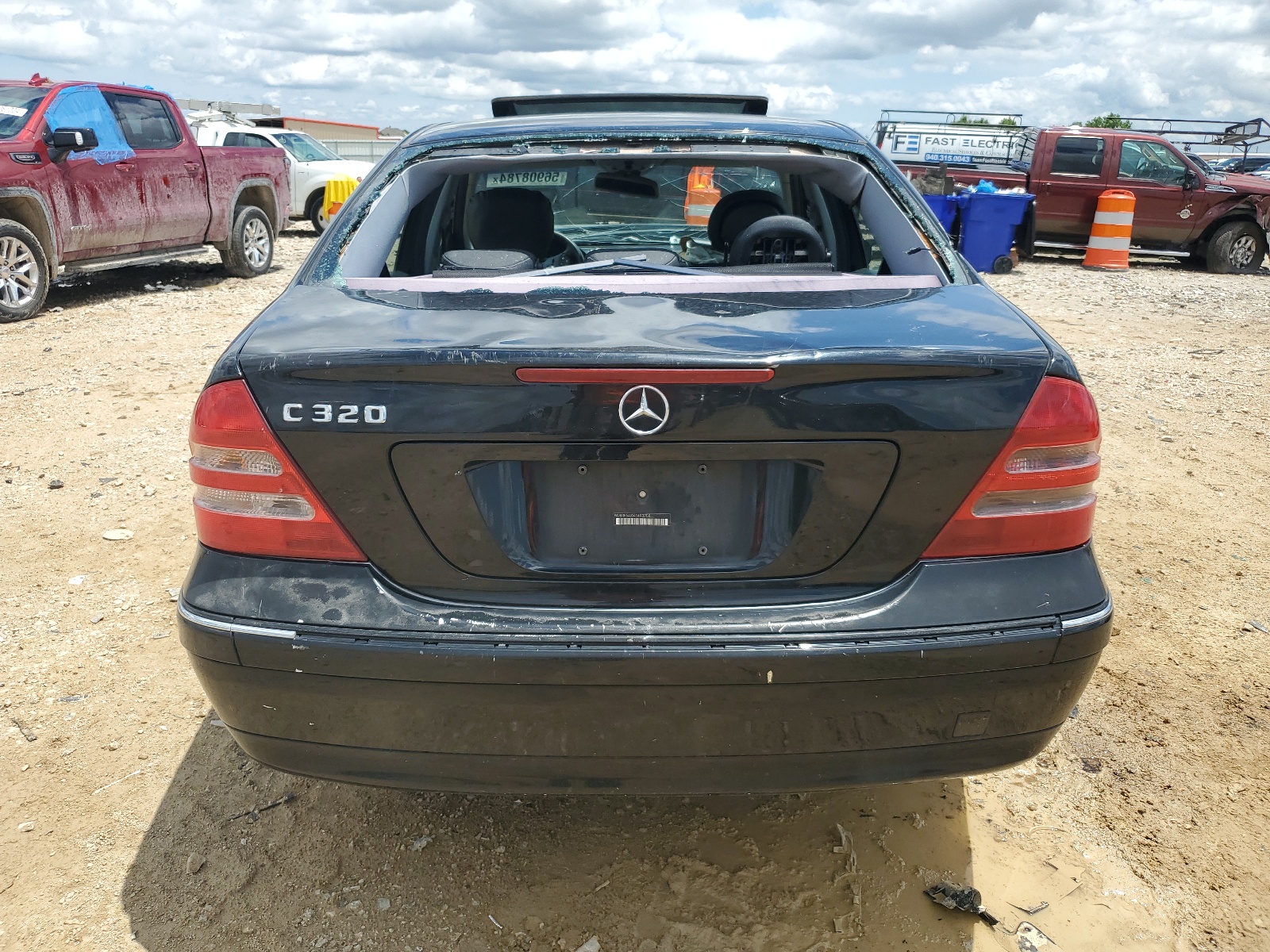 WDBRF64J04F493708 2004 Mercedes-Benz C 320