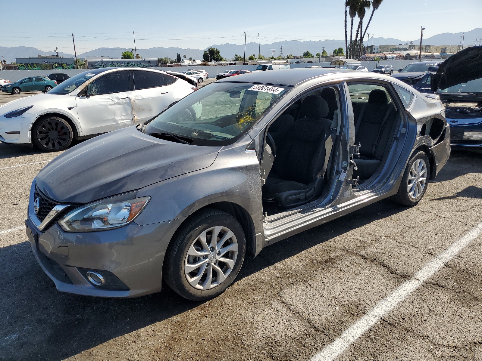 2019 Nissan Sentra S vin: 3N1AB7AP0KY406892