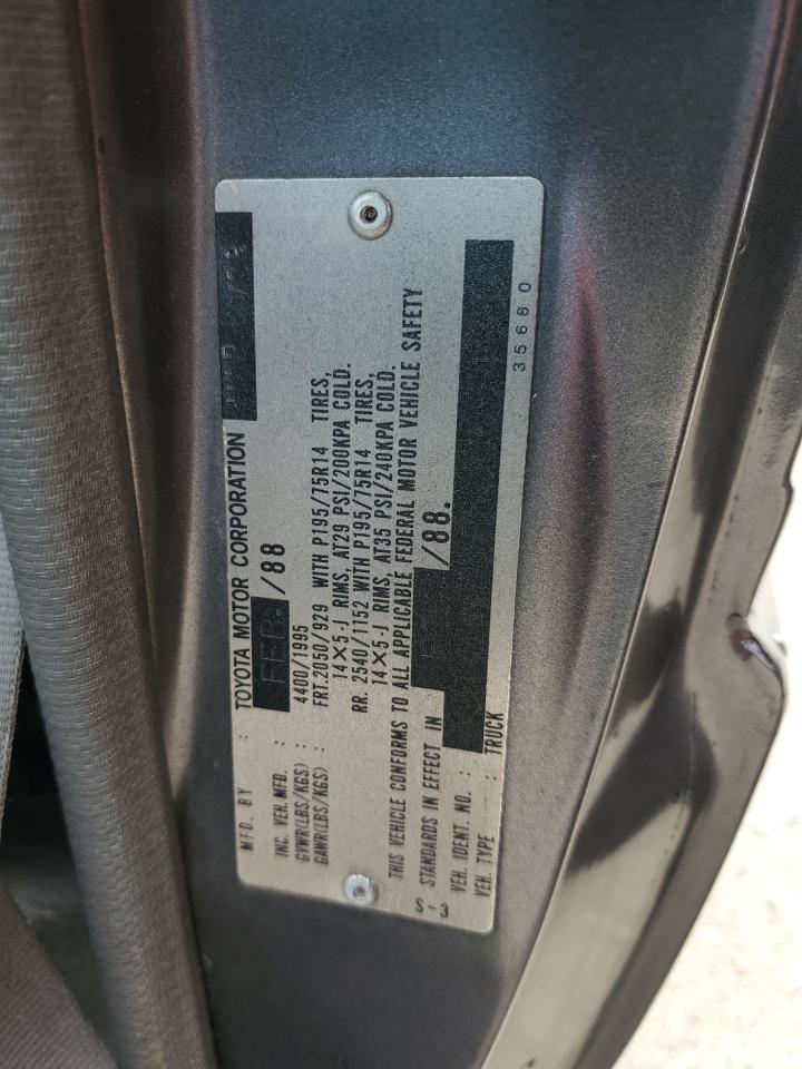 1988 Toyota Pickup Xtracab Rn70 Dlx VIN: JT4RN70P5J0054085 Lot: 55076634