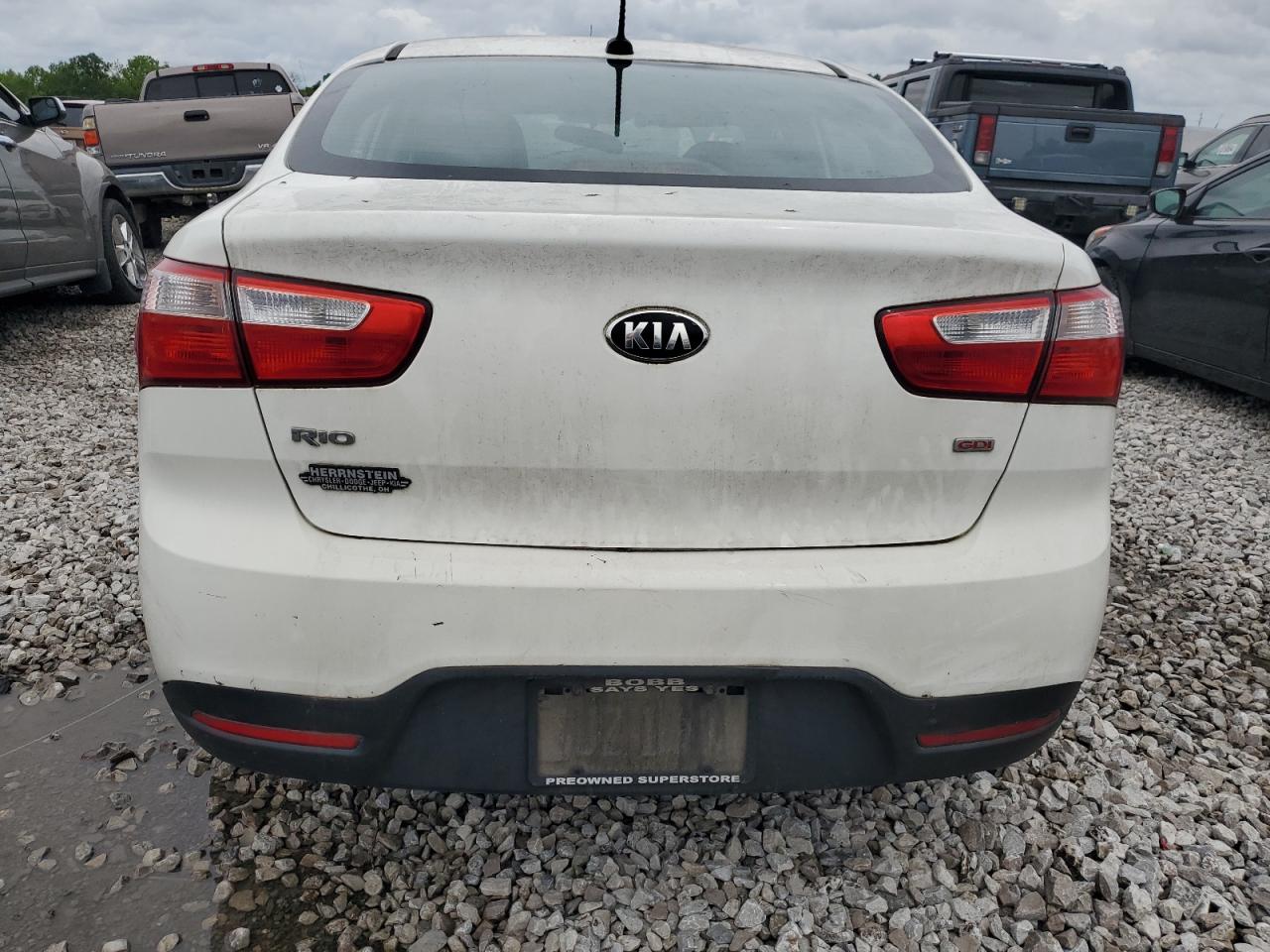 2015 Kia Rio Lx VIN: KNADM4A3XF6462395 Lot: 55220154