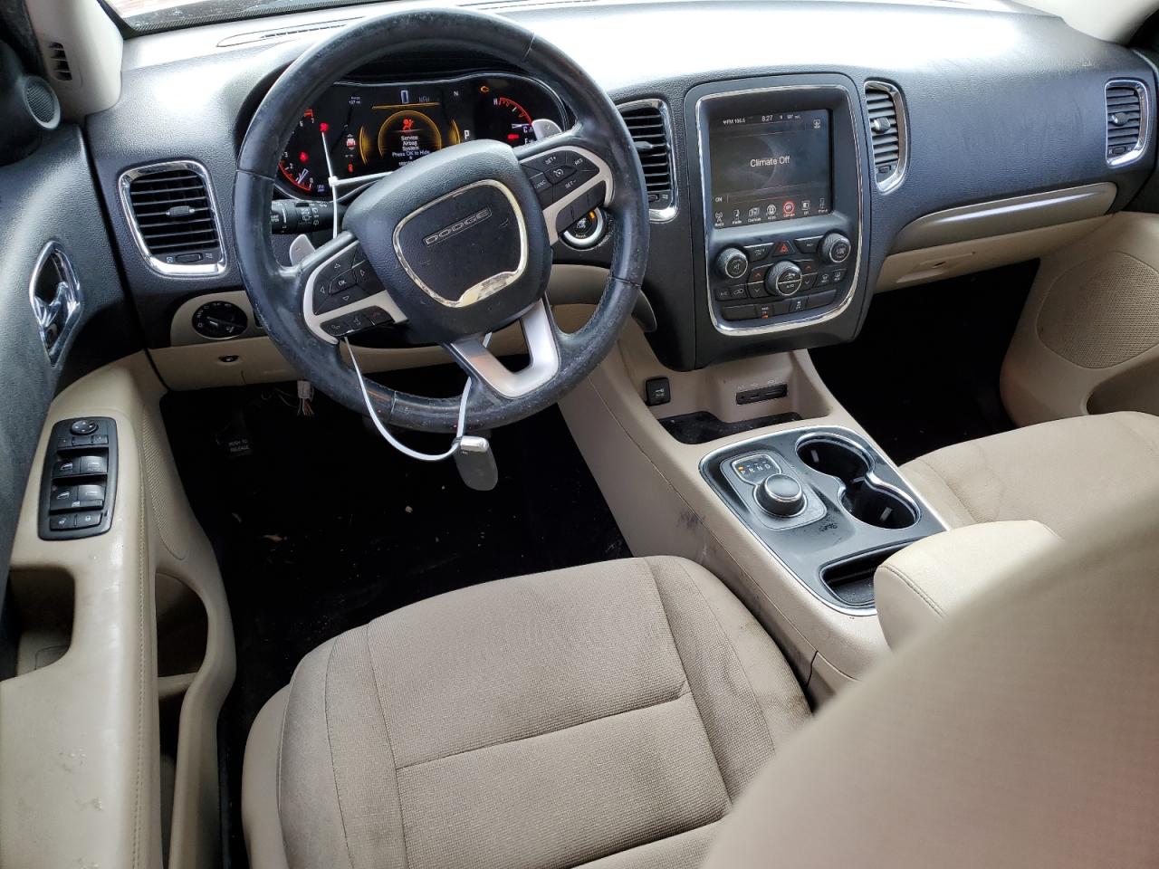 2014 Dodge Durango Sxt VIN: 1C4RDHAGXEC405505 Lot: 52923834