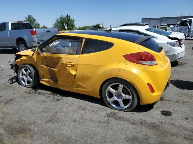  HYUNDAI VELOSTER 2012 Желтый