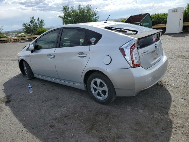  TOYOTA PRIUS 2014 Сріблястий