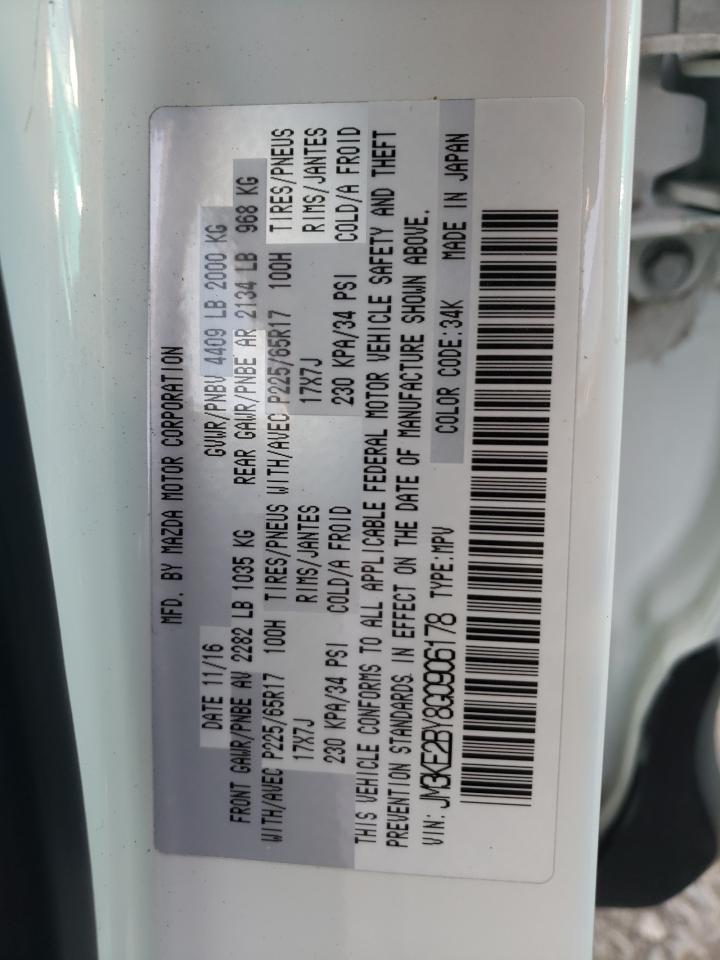 2016 Mazda Cx-5 Sport VIN: JM3KE2BY8G0906178 Lot: 56159604