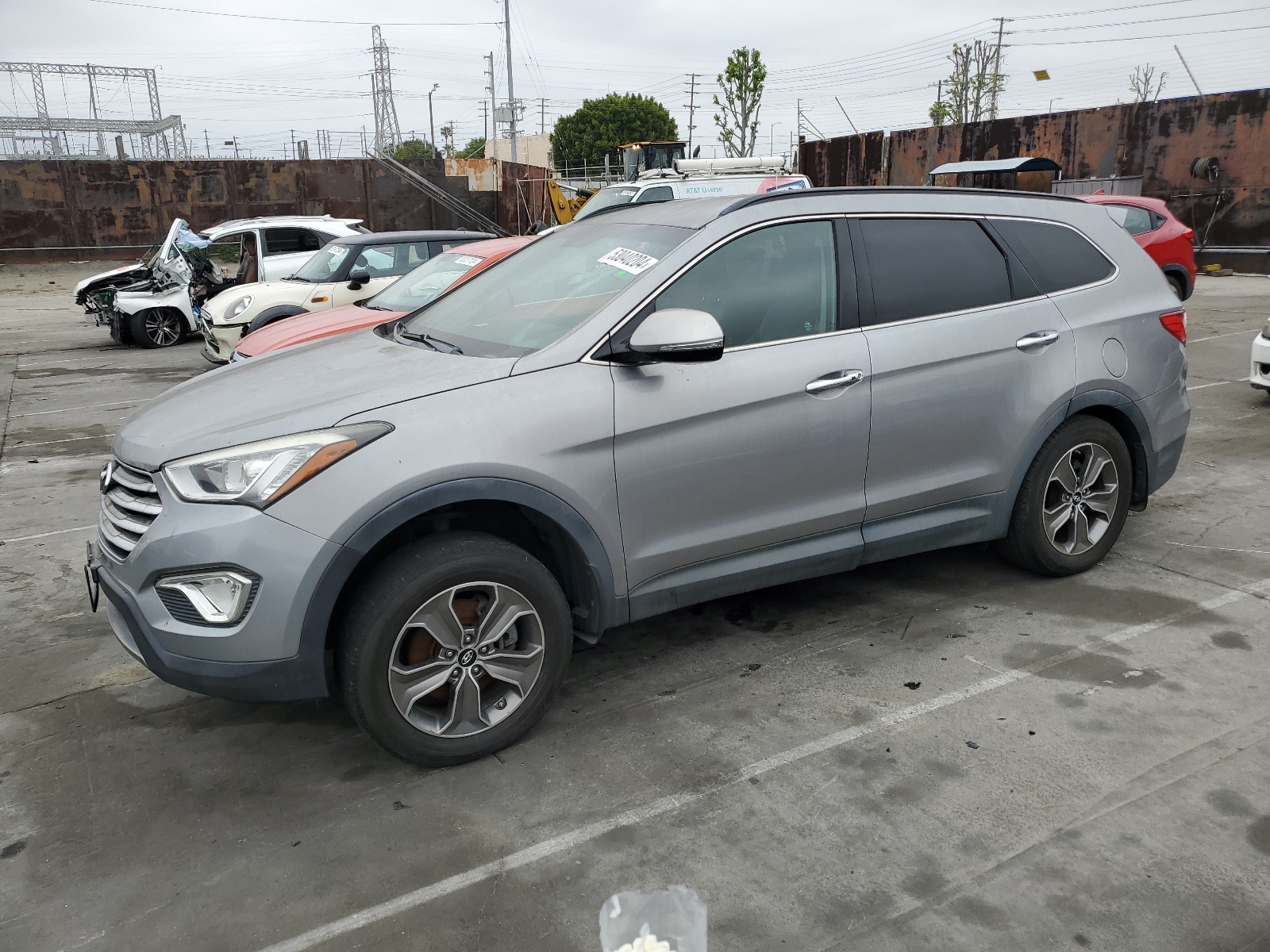 2014 Hyundai Santa Fe Gls vin: KM8SN4HF5EU064265