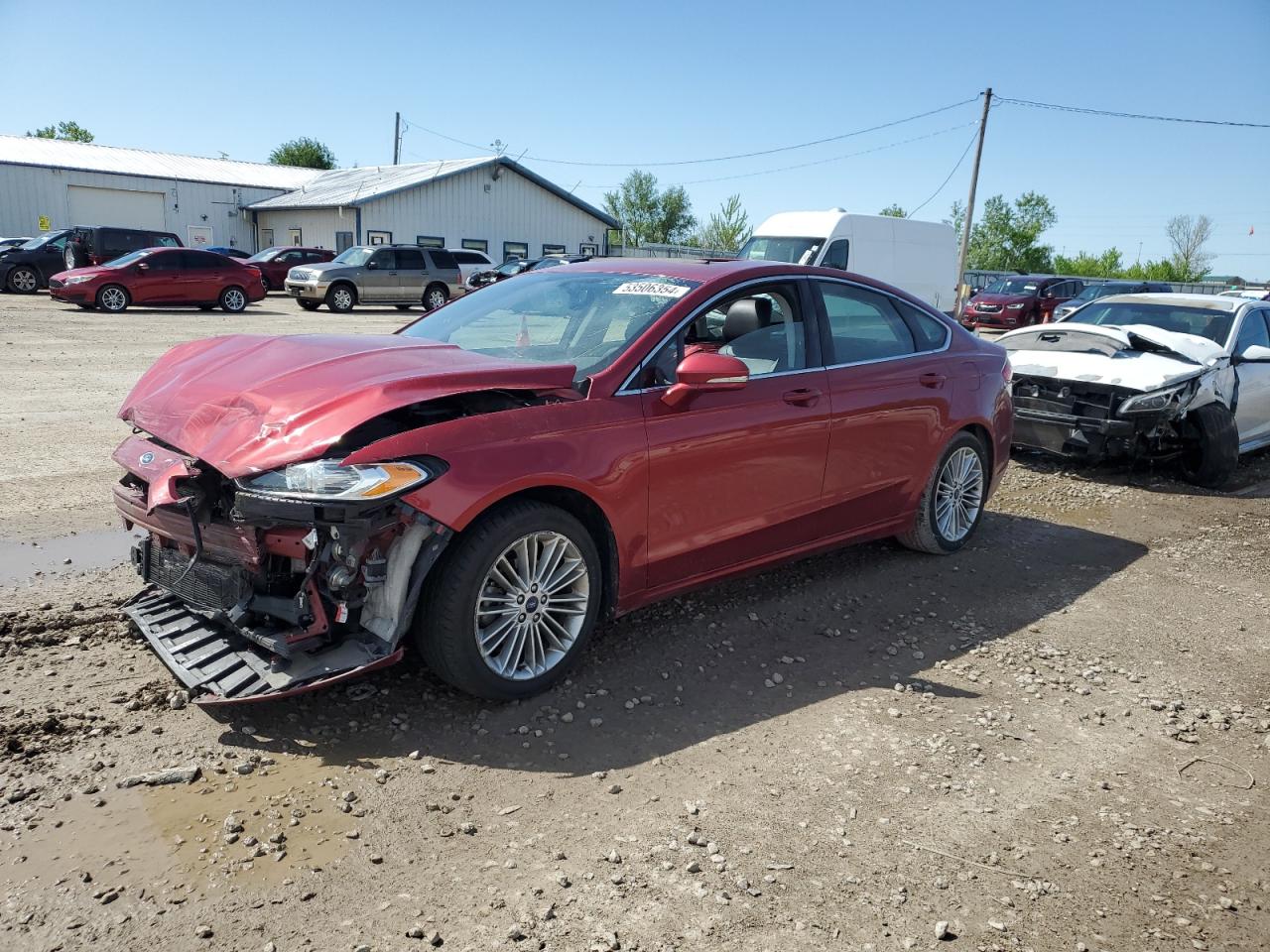 VIN 3FA6P0HD0ER191414 2014 FORD FUSION no.1