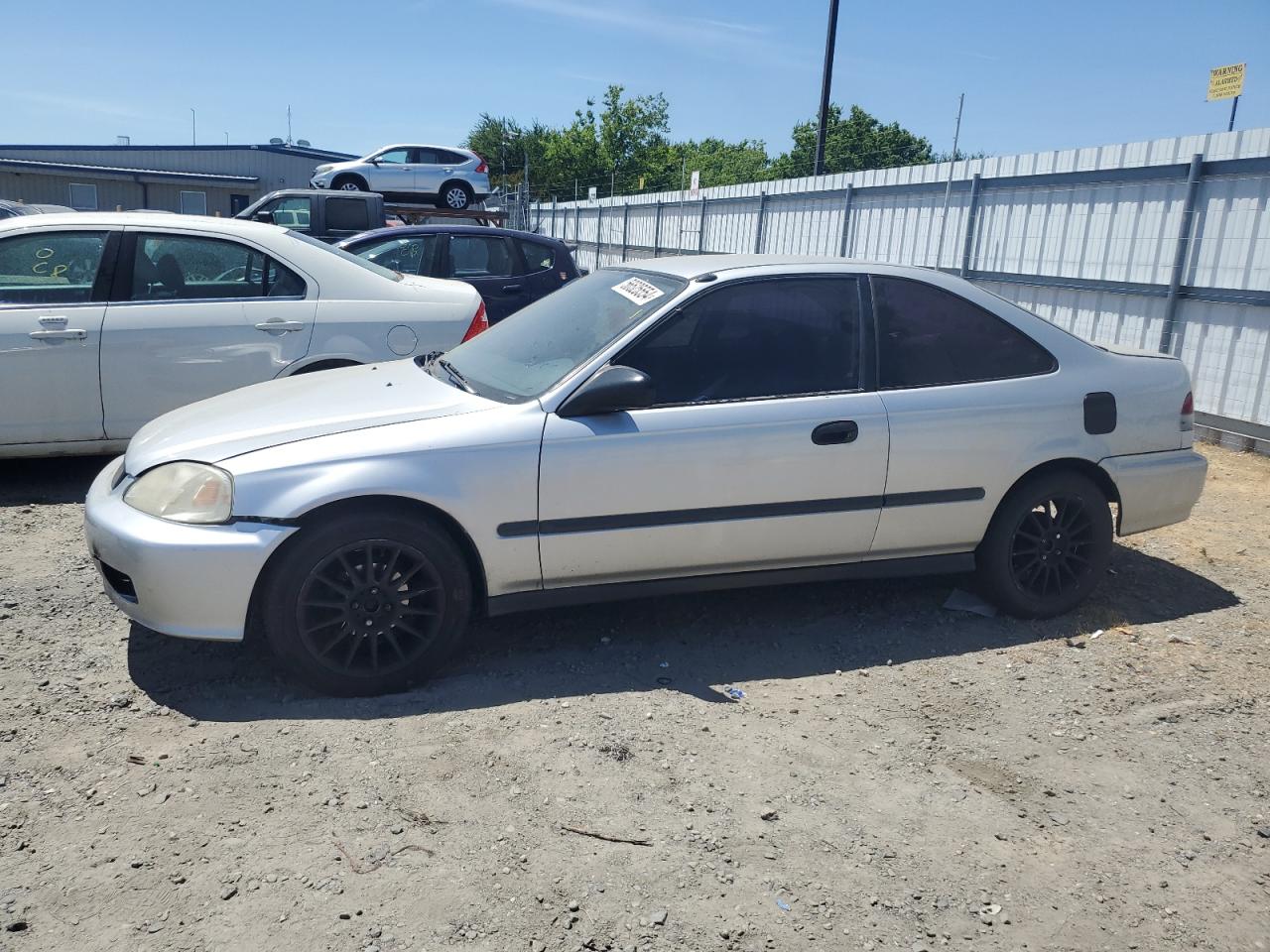 2000 Honda Civic Dx na sprzedaż w Sacramento, CA - Vandalism