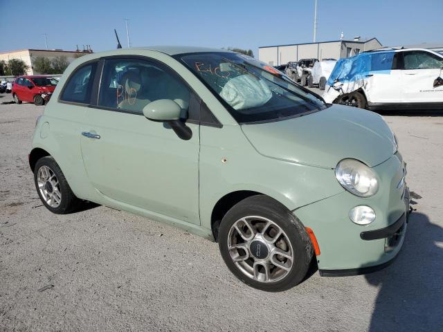  FIAT 500 2012 Зелений