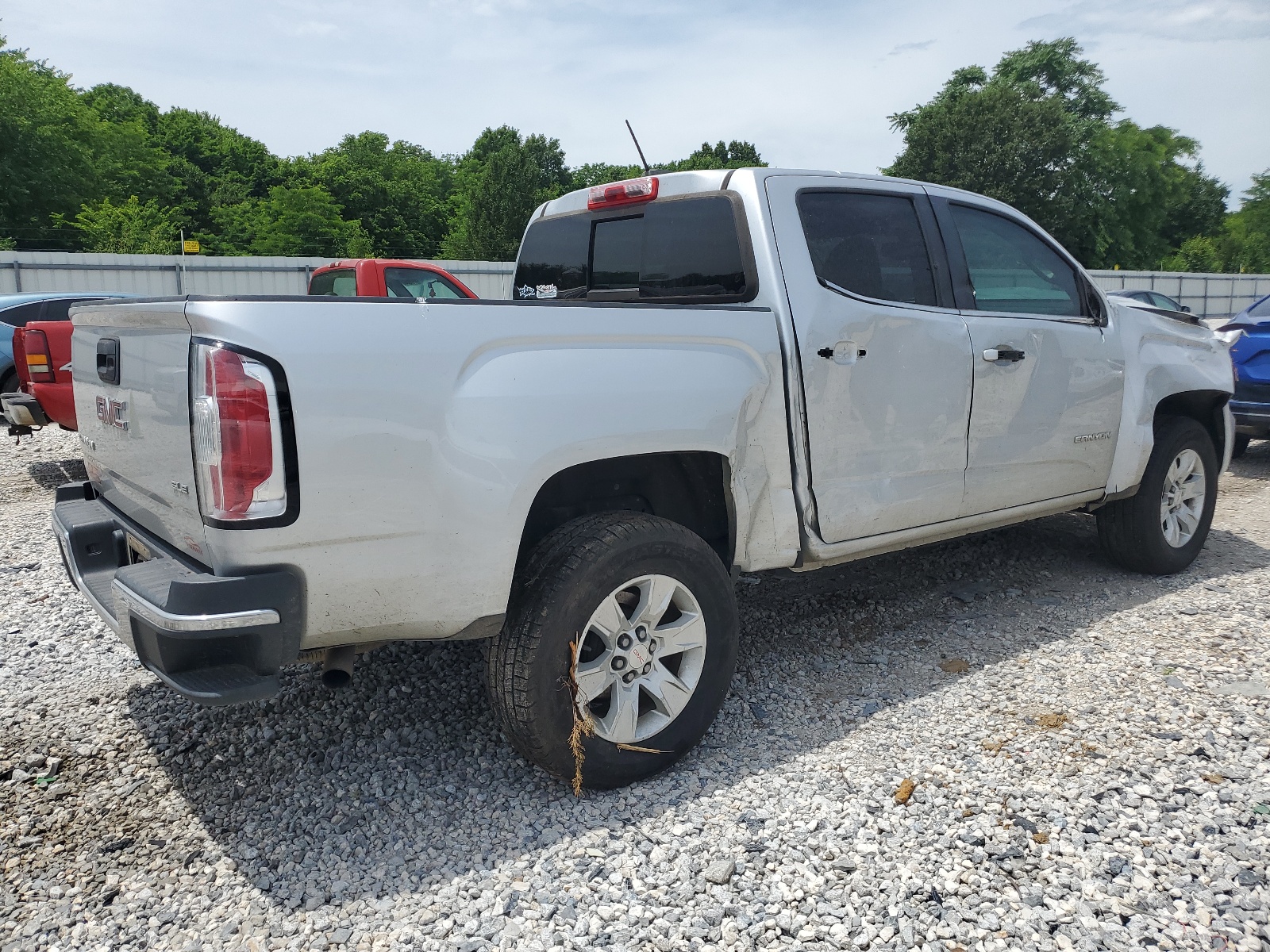 2017 GMC Canyon Sle vin: 1GTG5CEN4H1303875