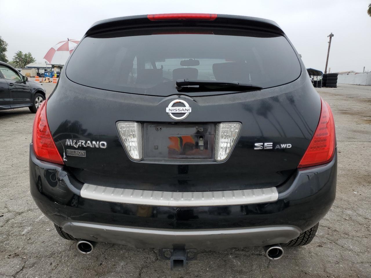 2006 Nissan Murano Sl VIN: JN8AZ08WX6W546592 Lot: 55950714