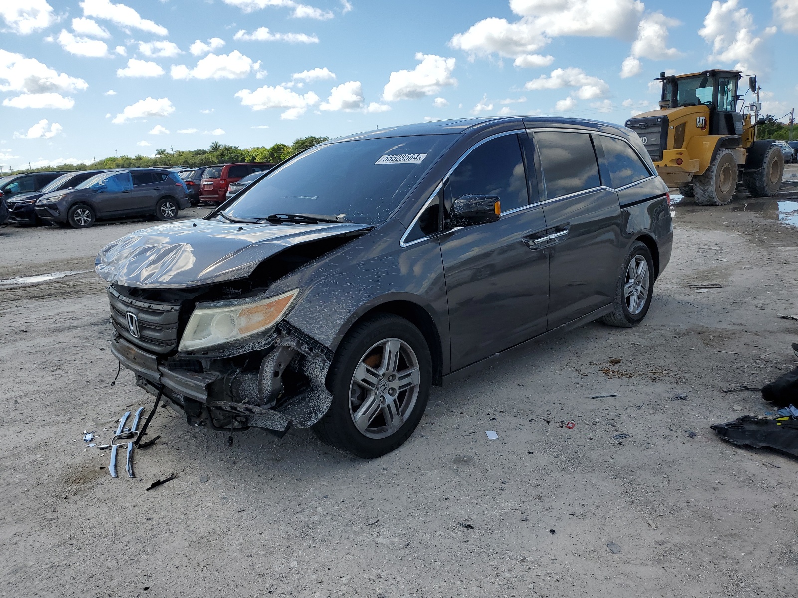 5FNRL5H95BB031912 2011 Honda Odyssey Touring