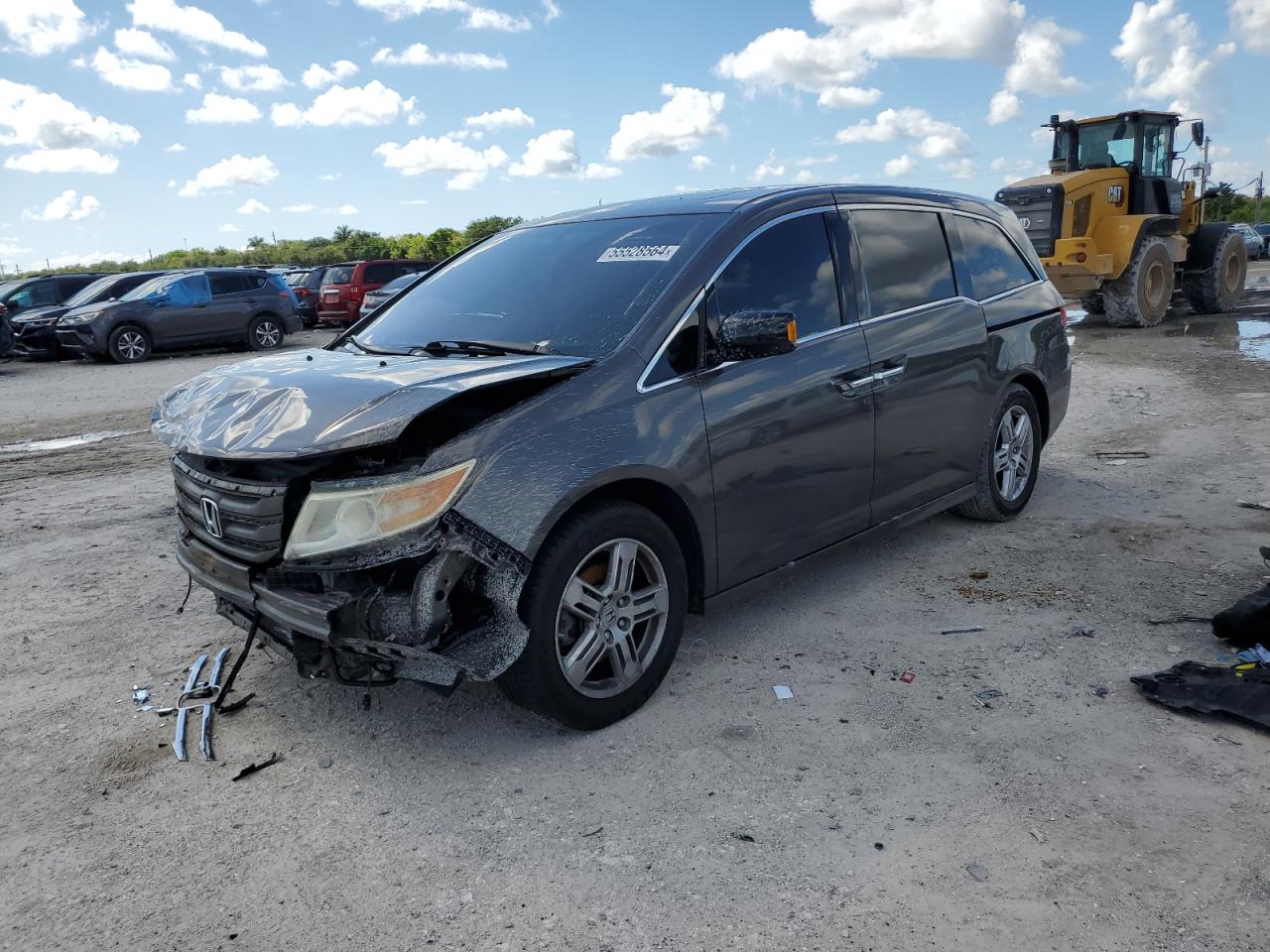 2011 Honda Odyssey Touring VIN: 5FNRL5H95BB031912 Lot: 55528564