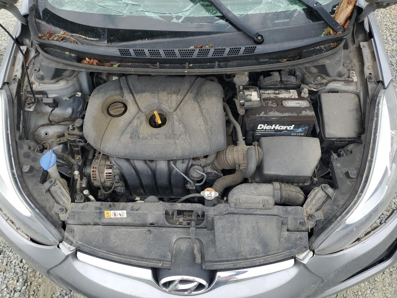 2015 Hyundai Elantra Se VIN: 5NPDH4AE1FH594749 Lot: 55505134