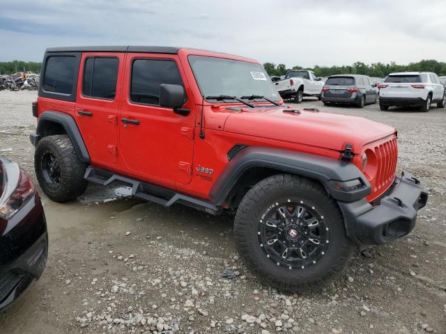  JEEP WRANGLER 2018 Красный