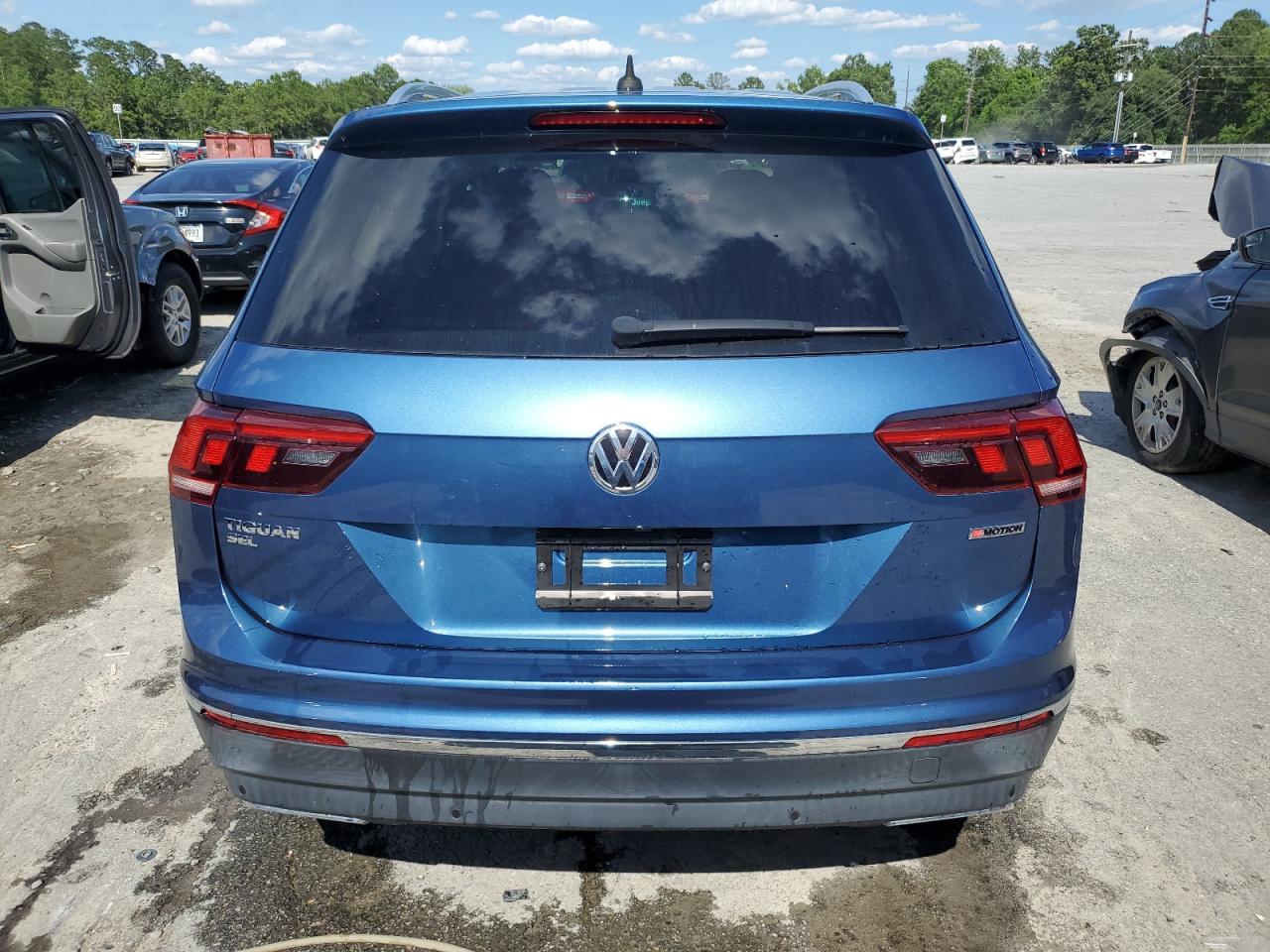 2019 Volkswagen Tiguan Se VIN: 3VV2B7AX1KM016393 Lot: 55201704