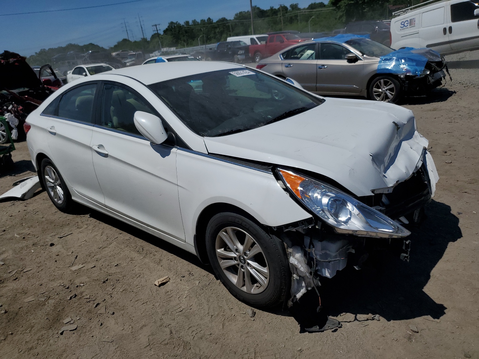 5NPEB4AC2DH776333 2013 Hyundai Sonata Gls