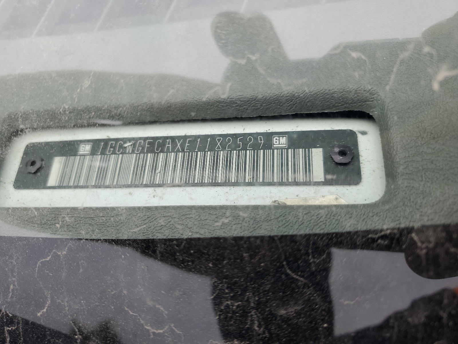 1GCWGFCAXE1182529 2014 Chevrolet Express G2500