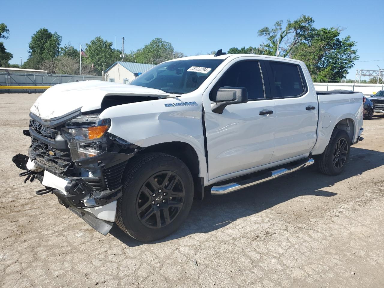 2024 Chevrolet Silverado C1500 Custom VIN: 3GCPABEK5RG222754 Lot: 53932094