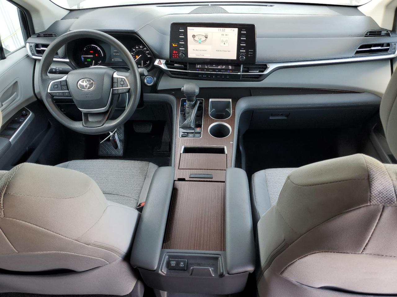 2021 Toyota Sienna Le VIN: 5TDKRKEC0MS070744 Lot: 52874524