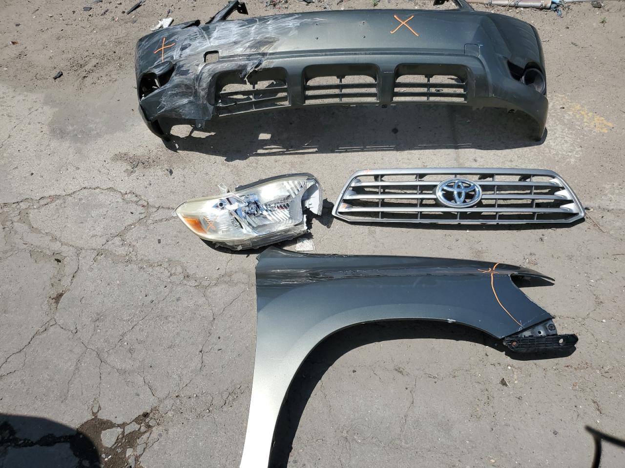 2008 Toyota Highlander VIN: JTEES41A182044423 Lot: 55205054