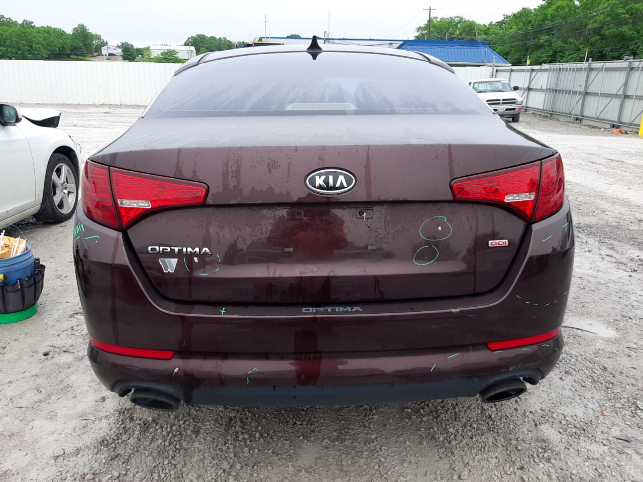 2011 Kia Optima Lx VIN: KNAGM4A72B5127485 Lot: 54700464
