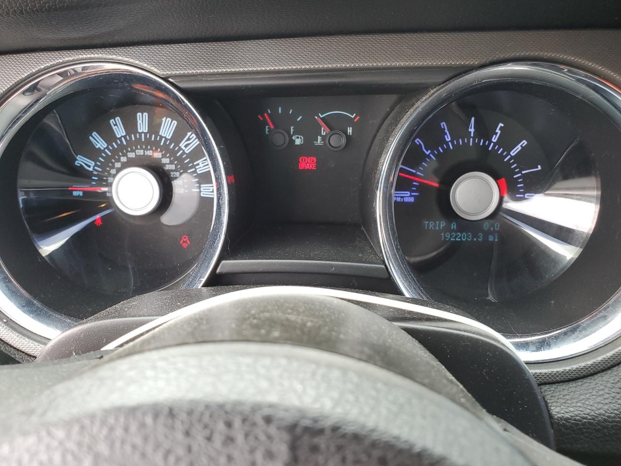 2012 Ford Mustang VIN: 1ZVBP8AM7C5242390 Lot: 53950174