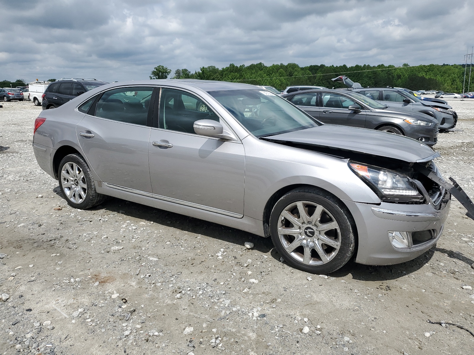 2013 Hyundai Equus Signature vin: KMHGH4JH8DU070262