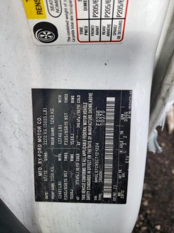 2012 FORD TRANSIT CONNECT XL