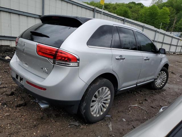  LINCOLN MKX 2015 Серебристый