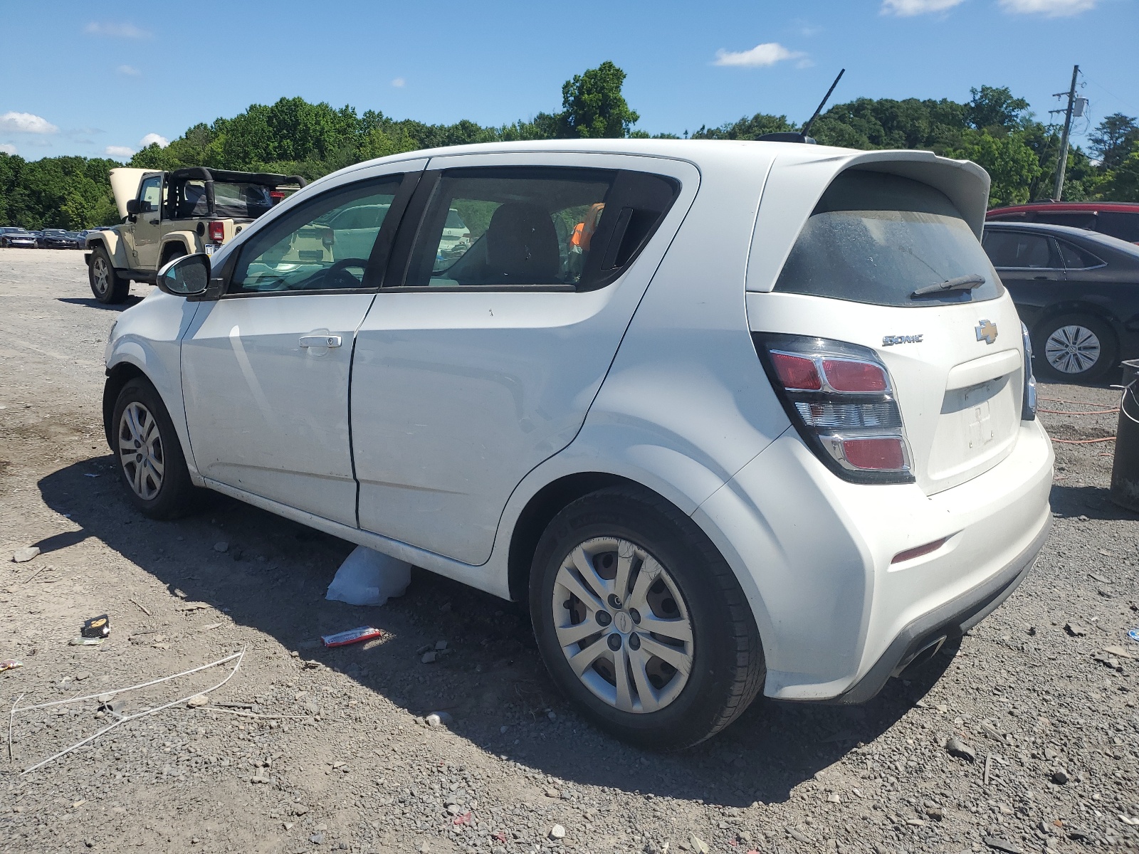 2018 Chevrolet Sonic vin: 1G1JG6SH9J4107833