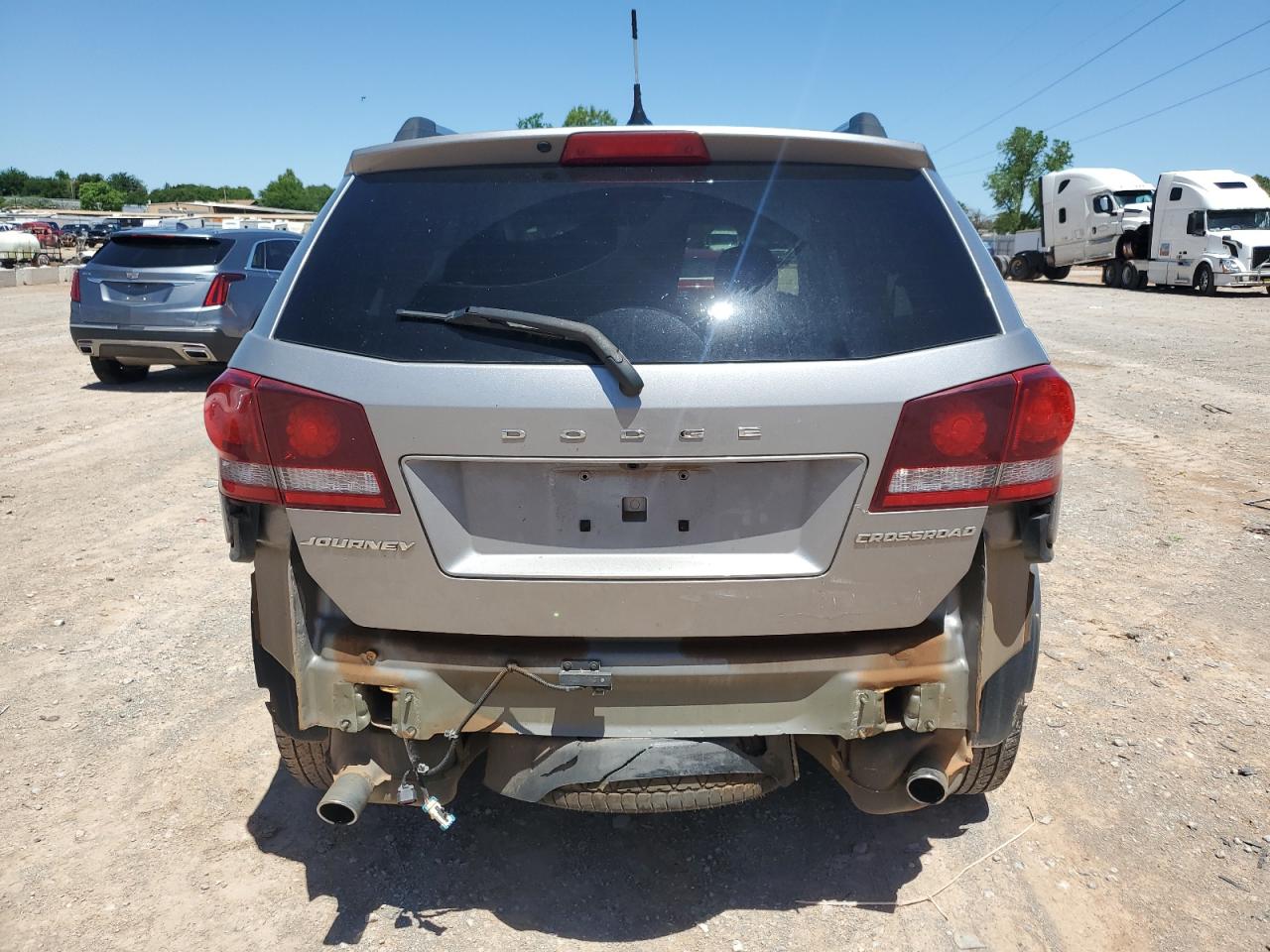 2015 Dodge Journey Crossroad VIN: 3C4PDCGG0FT738383 Lot: 53439424