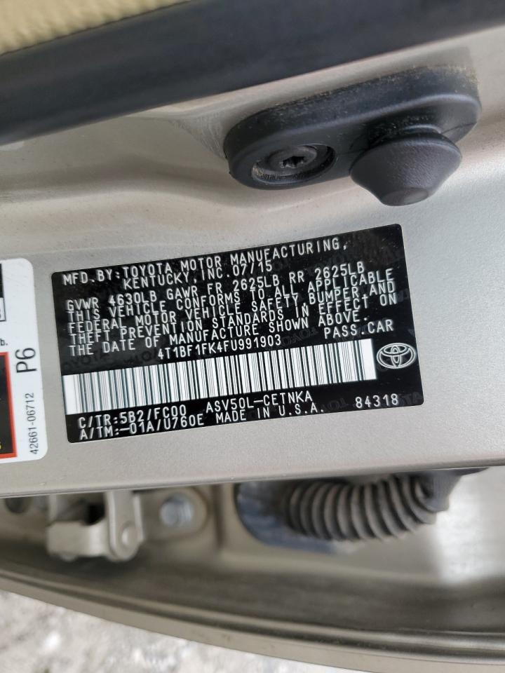 4T1BF1FK4FU991903 2015 Toyota Camry Le