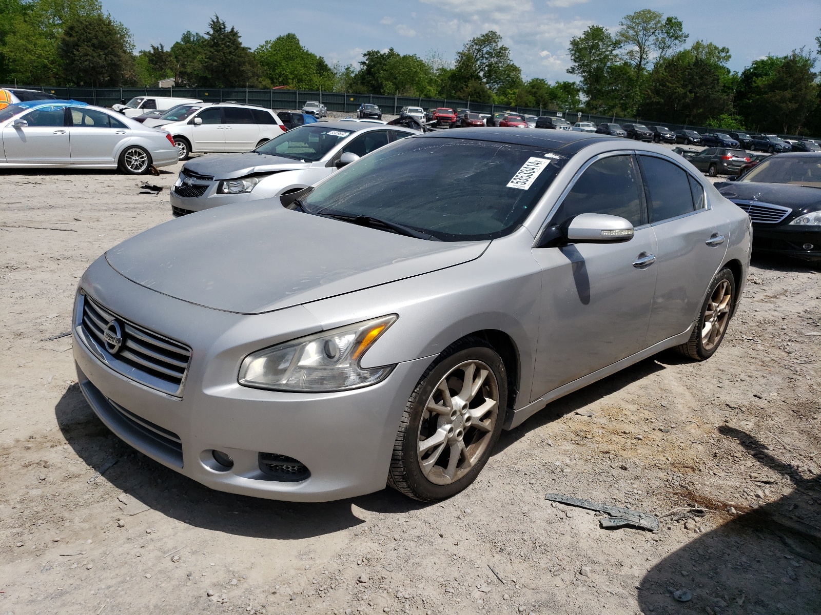 2014 Nissan Maxima S vin: 1N4AA5AP1EC430349