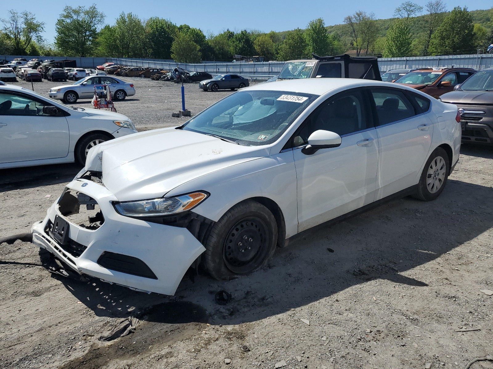 1FA6P0G7XE5377203 2014 Ford Fusion S