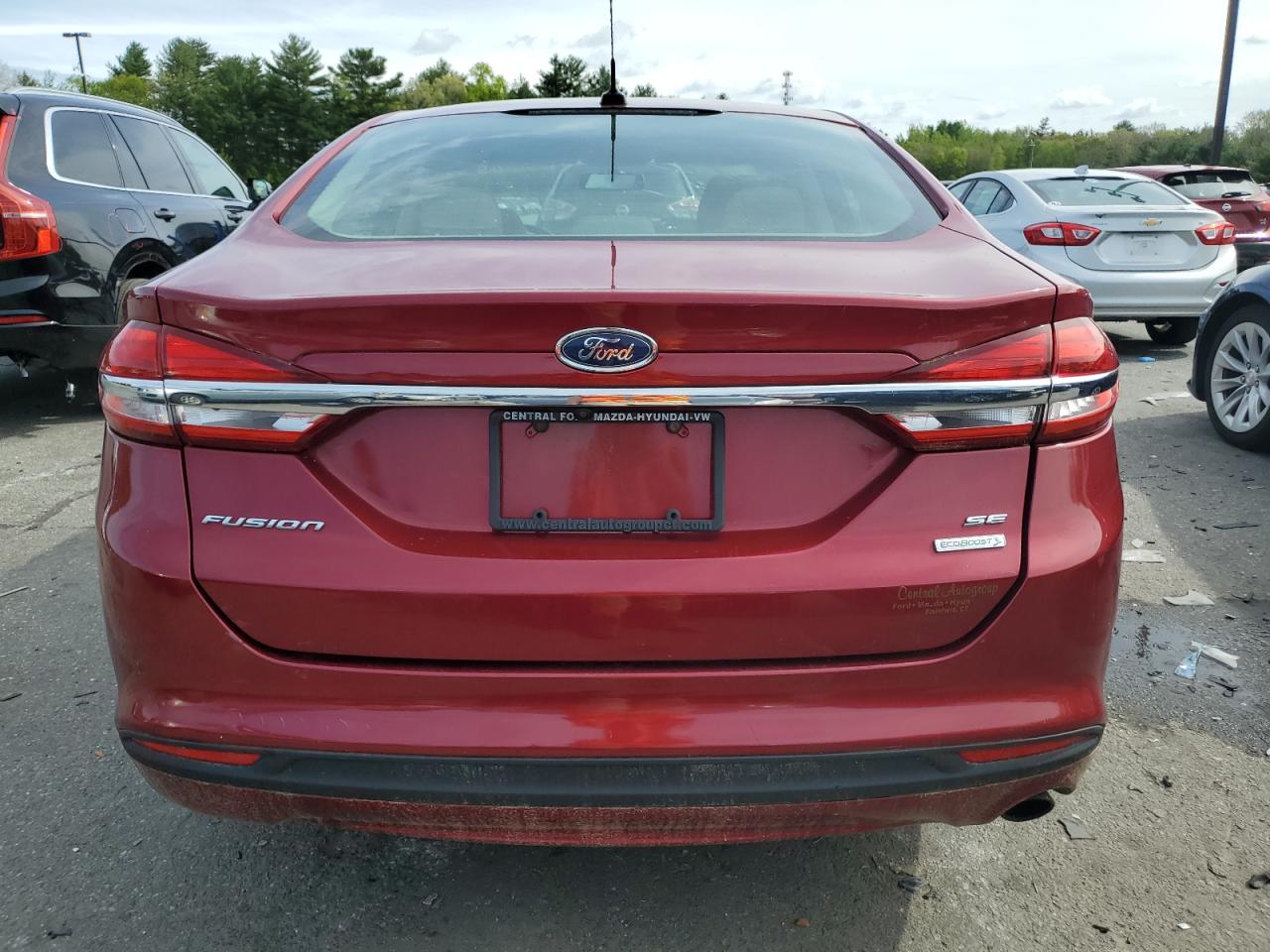 2017 Ford Fusion Se VIN: 3FA6P0HD4HR148103 Lot: 55465774