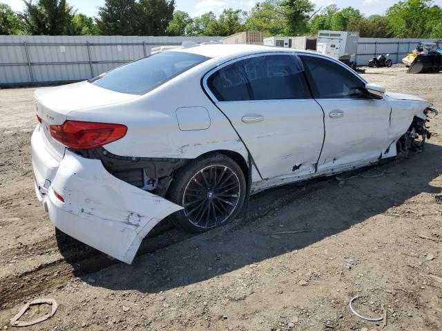  BMW 5 SERIES 2018 Белый