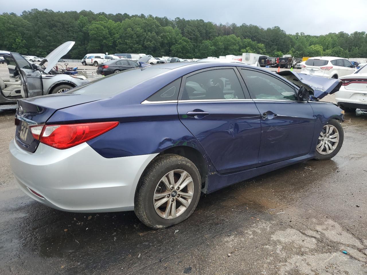 2014 Hyundai Sonata Gls VIN: 5NPEB4AC0EH871586 Lot: 54564044