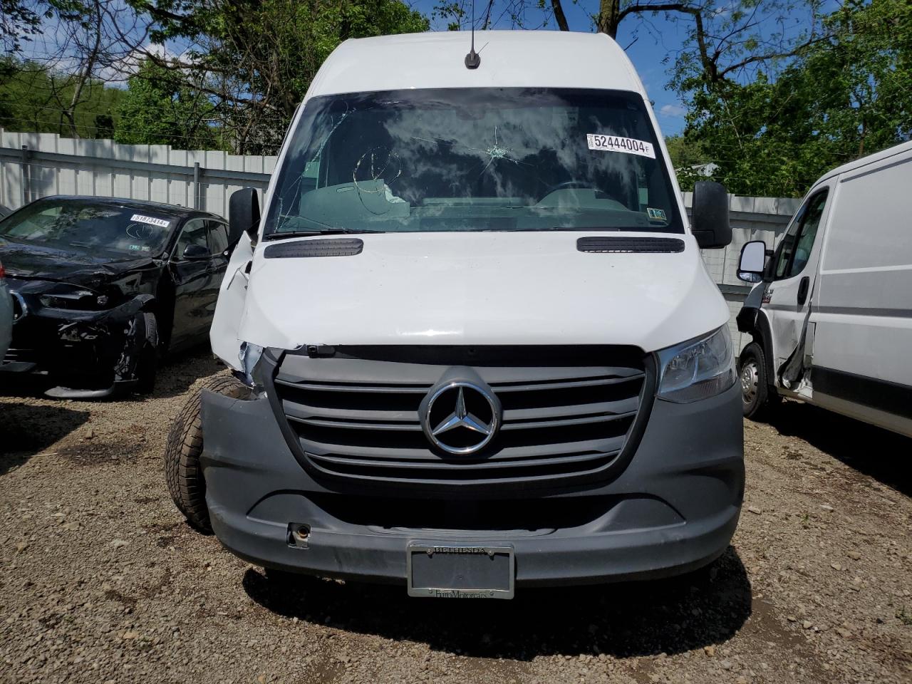 2022 Mercedes-Benz Sprinter 2500 VIN: W1Y4EBHY9NT082028 Lot: 52444004