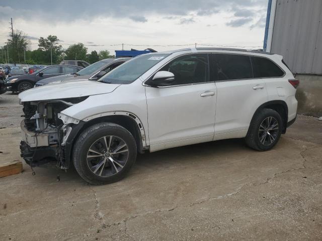  TOYOTA HIGHLANDER 2016 Белый