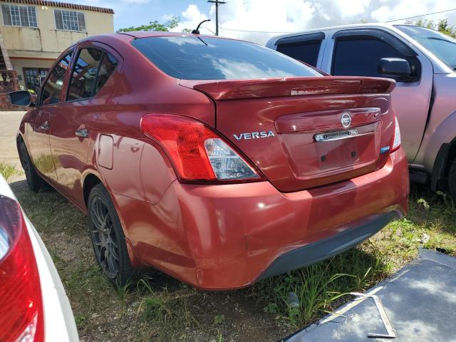 Седани NISSAN VERSA 2016 Червоний