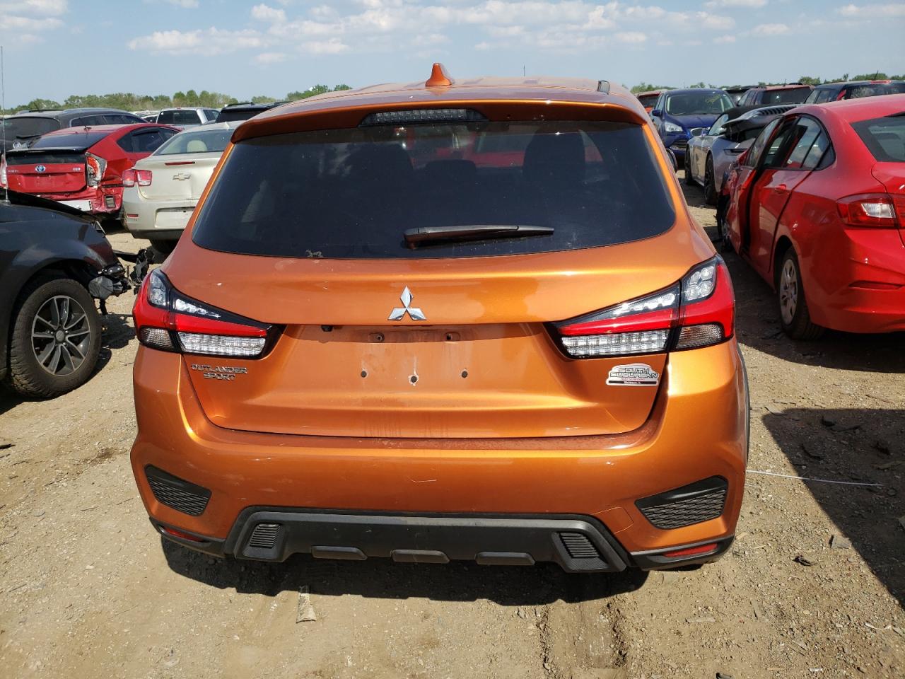 2020 Mitsubishi Outlander Sport Es VIN: JA4AP3AU9LU012481 Lot: 55187324