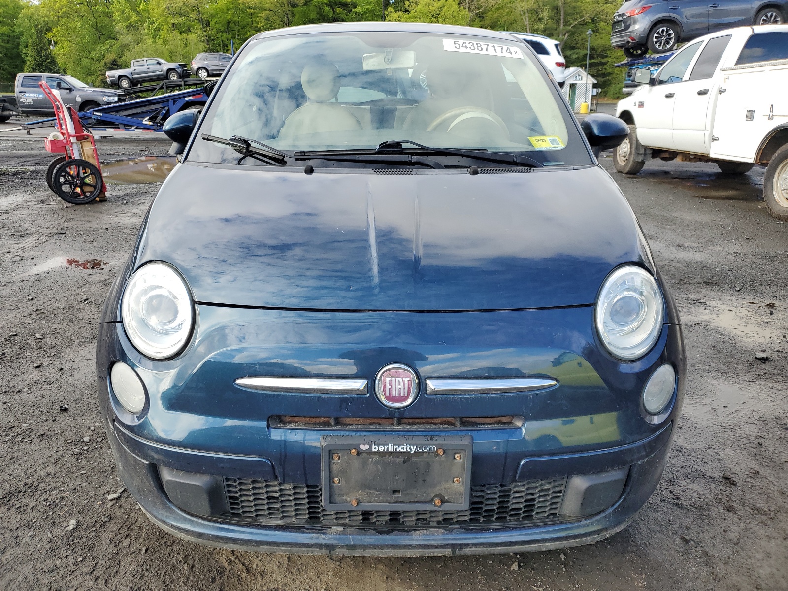 2013 Fiat 500 Pop vin: 3C3CFFAR2DT575015